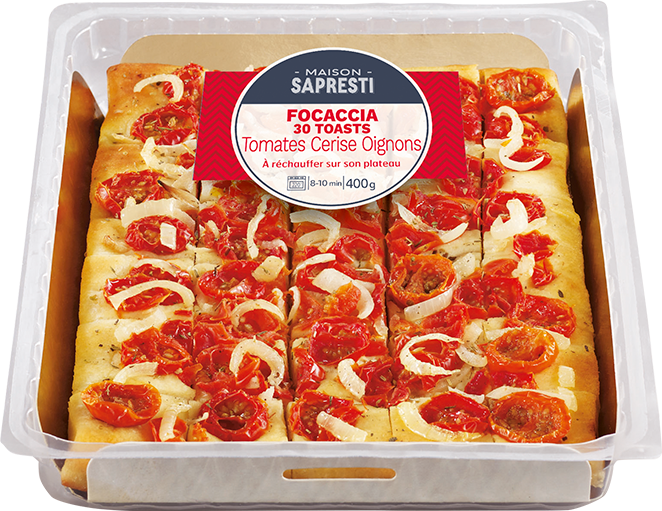 CHERRY TOMATO & ONION FOCACCIA